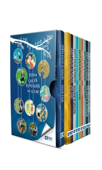 Dünya Çocuk Klasikleri 10 Kitap Kutulu Set ürün görseli