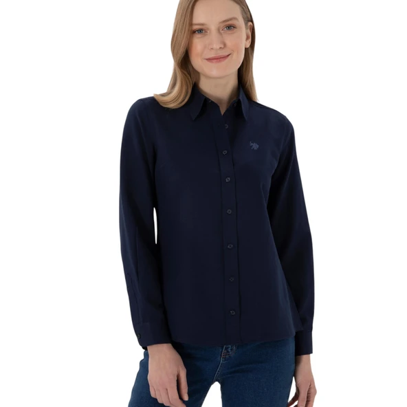 Kadın Uzun Kollu Basic Gömlek ürün görseli