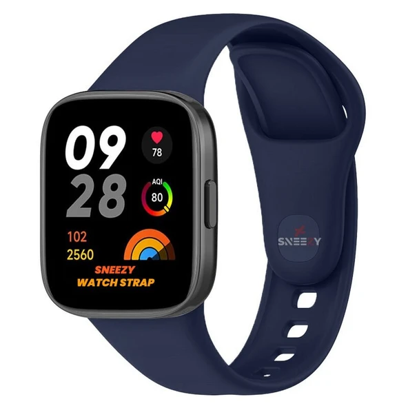 Xiaomi Redmi Watch 3 Uyumlu PureLux Soft Silikon Kordon  Turkuaz Turkuaz - 11
