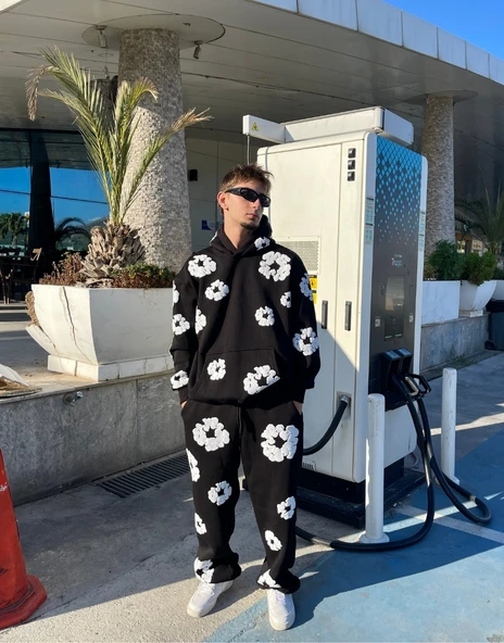 Premium Tiers Oversize Eşofman Takımı - Resim 2