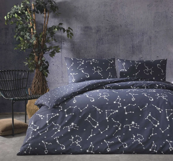 Taç Çift Kişilik Ranforce Nevresim Takımı Lonny