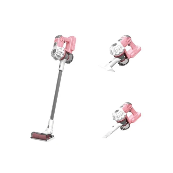 Eğitici Oyuncak  LS8807C - Vardem Dikey Elektrik Süpürgesi Pembe 3 in1  Kapalı Kutu - Resim 2