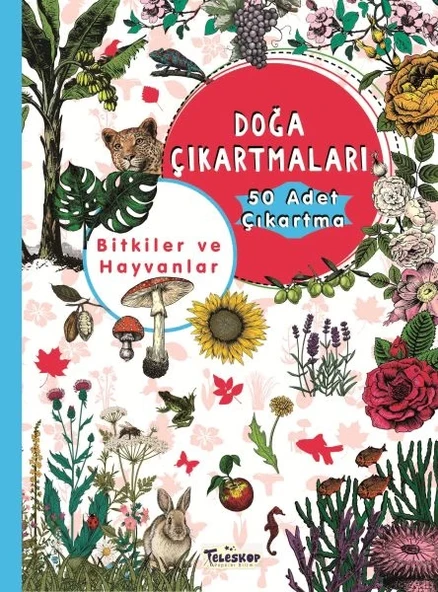Bitkiler ve Hayvanlar - Doğa Çıkartmaları ürün görseli