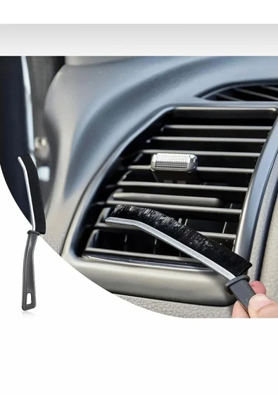 TİNEKE   3 Adet Çok Amaçlı Multi İnce Temizlik Fırçası Derz Arası Banyo Mutfak Lavabo Detay Temizleme Fırçası - 4