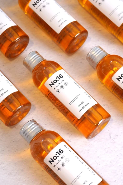 Sinoz No:16 Nemlendirici Besleyici Yenileyici Işıltı Verici Mucizevi Onarıcı Bakım Yağı 100 Ml - 8