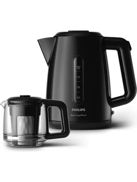 PHILIPS HD7301/00 DAILY COLLECTION 1700 W CAM DEMLIKLI CAY MAKINESI - Resim 3