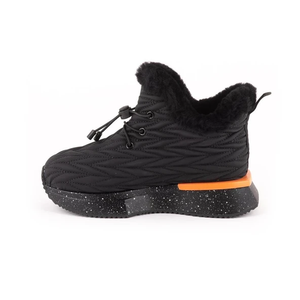 GUJA 24K326 KALIN TABAN KAPİTONELİ KÜRKLÜ KADIN KAR BOTU - Resim 10