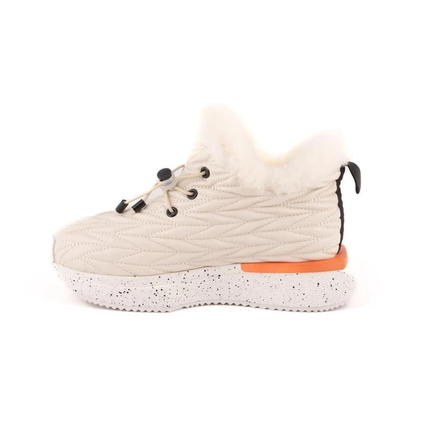 GUJA 24K326 KALIN TABAN KAPİTONELİ KÜRKLÜ KADIN KAR BOTU - Resim 6