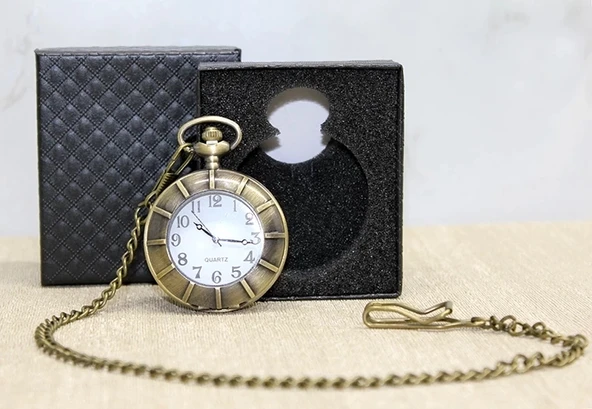 Özel Kutulu Antik Köstekli Saat Alk4684