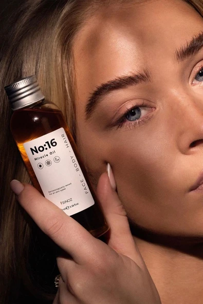Sinoz No:16 Nemlendirici Besleyici Yenileyici Işıltı Verici Mucizevi Onarıcı Bakım Yağı 100 Ml - 7