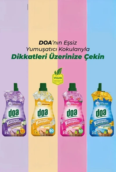 Doa Konsantre Çamaşır Yumuşatıcı Pudra Kokulu 1500 Ml x 2 Adet - 5