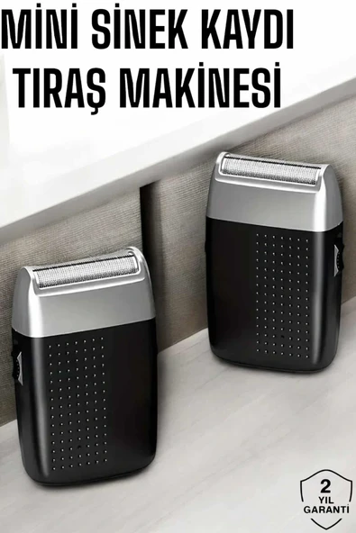 Tıraş Makinesi Mini Sinek Kaydı Şarjlı Taşınabilir Paslanmaz Çelik ürün görseli 1