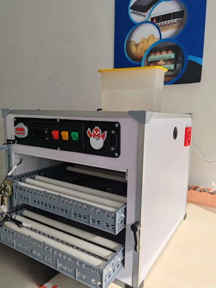 Emko 3722 Yerli Kuluçka Makinesi | SSR Röle Termostatlı Kabin Tip, Kaz Uyumlu - 11