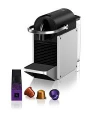 Nespresso D62 Pixie Gümüş Kahve Makinesi ürün görseli 1