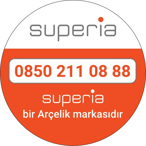 Superia SPR 70120 CM 1200 Devir 7 kg Çamaşır Makinesi - Resim 5