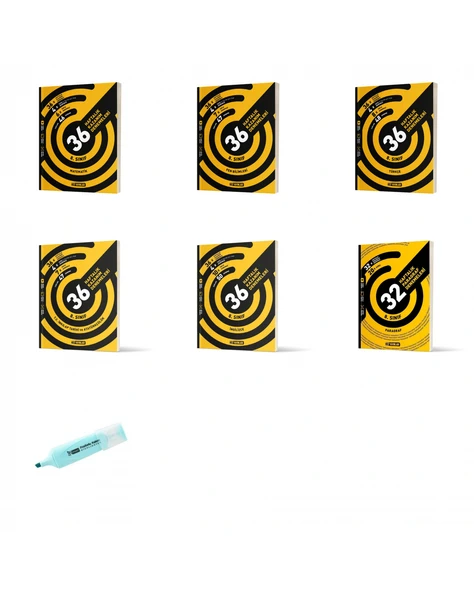 LGS 8.Sınıf Tüm Dersler 36 Haftalık Kazanım Denemeleri Seti ürün görseli 1