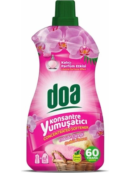 Doa Konsantre Çamaşır Yumuşatıcı Orkide 60 Yıkama 1500 Ml x 2 Adet - 2
