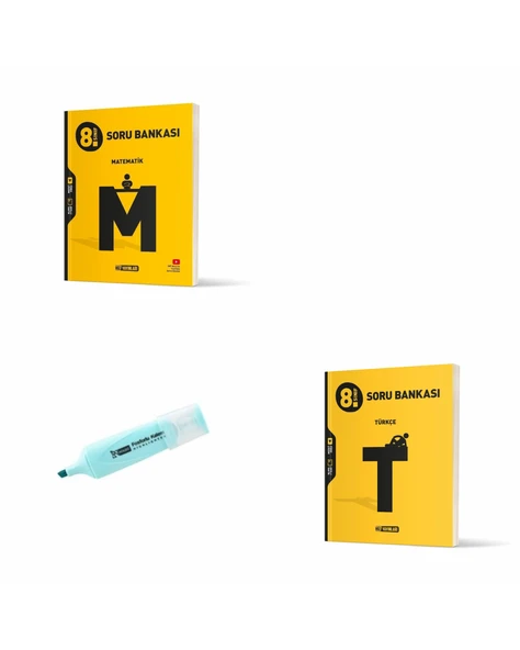 LGS 8.Sınıf Matematik Ve Türkçe Soru Bankası ürün görseli