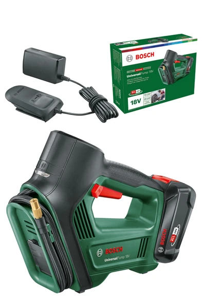 Bosch Universalpump 18v 2.0ah Tek Akülü Hava Kompresörü - 0603947101