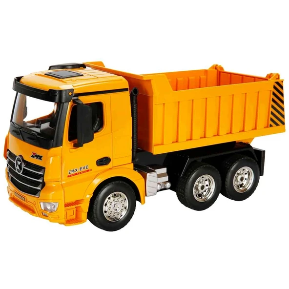 5083 SUN-RST-RC İŞ MAKİNESİ 1 18 DAMPERLİ KAMYON FF IŞIKLI 9CH 3 7V USB 2 4GHZ - Resim 4