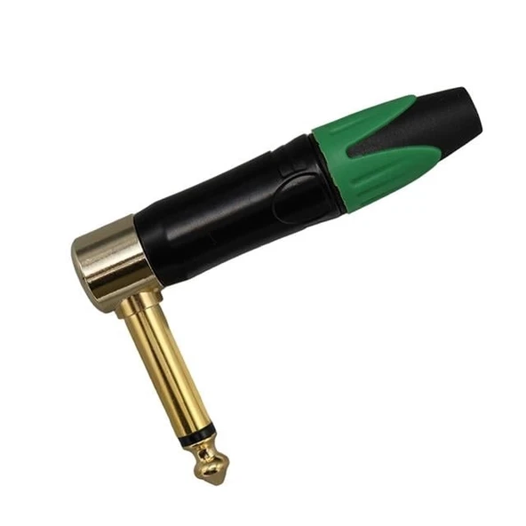 6.3 Mm Mono L Tip Plastik Gövde Metal Uç Gitar Jack Fiş ürün görseli 1