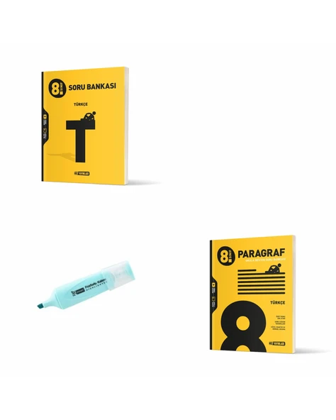 LGS 8.Sınıf Türkçe Ve Paragraf Soru Bankası ürün görseli 1