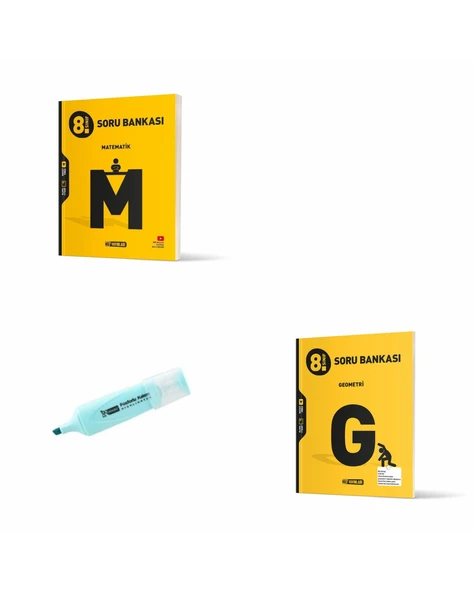 LGS 8.Sınıf Matematik Ve Geometri Soru Bankası ürün görseli