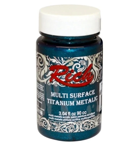Rich Multi Surface Titanium 2570 Antik Turkuaz Metalik 90 cc ürün görseli