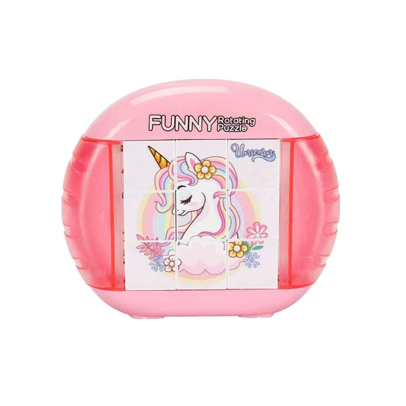 4837 SUN-YFN-DÖNEN PUZZLE UNICORN TEMALI - Resim 4