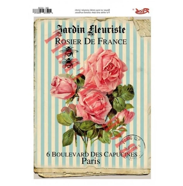 Rich 6338 Vintage Kolay Transfer 23x33 cm ürün görseli