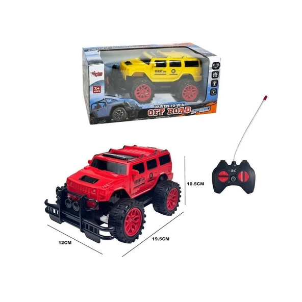 Eğitici Oyuncak  XF-789-905A-Vardem Uzaktan Kumandalı Işıklı Jeep Cross-Country 1:20 - Resim 3