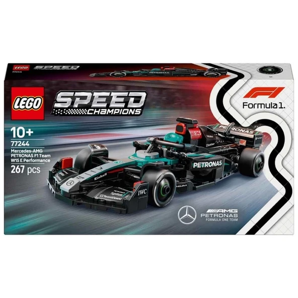 Eğitici Oyuncak  Speed Champions Mercedes-AMG F1 W15 Yarış Arabası - Resim 5