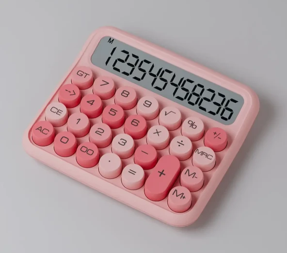 ZR739 Jn-800 Junno Pembe Hesap Makinesi ürün görseli 1