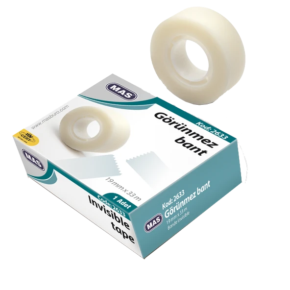 Mas Görünmez Bant 19x33 2633-8-LI-PKT