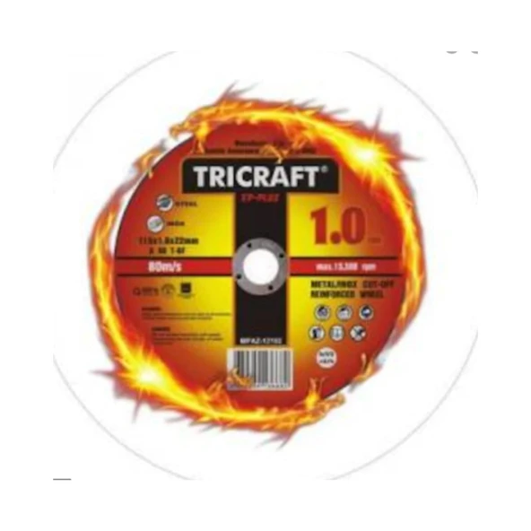 Meşem Trıcraft X Plus  115X1X22.23 mm Inox Kesici Taş 10 Adet MEŞEM-3301 - 2