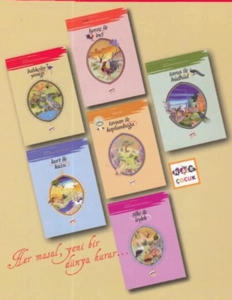 Minyatürlerle Dünya Masalları 6 Kitap ürün görseli