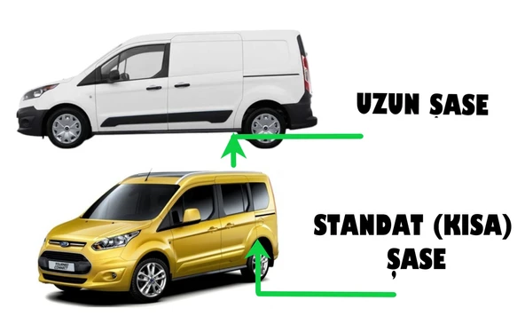CONNECT KISA ŞASE NOKTALI YAN BASAMAK 2014 2015 2016 2017 2018 2019 2020 2021 - Resim 2