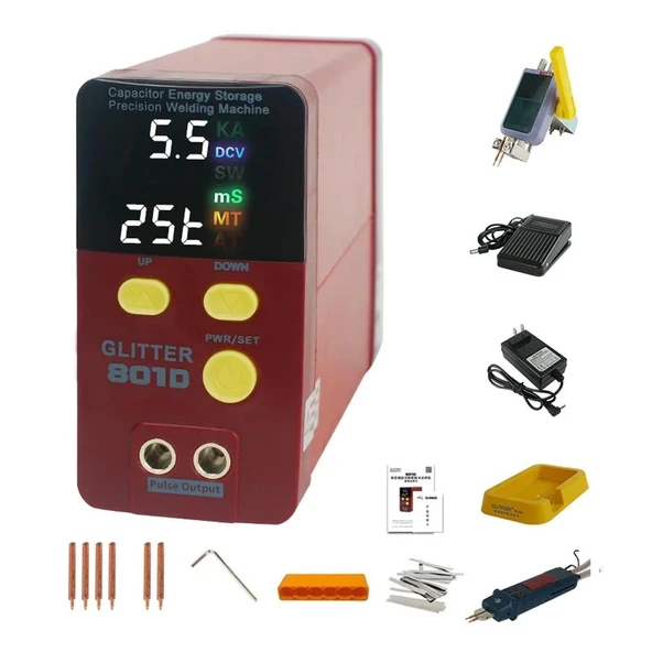 Glitter 801D Şarjlı Pil Punto Kaynak Makinesi - 3