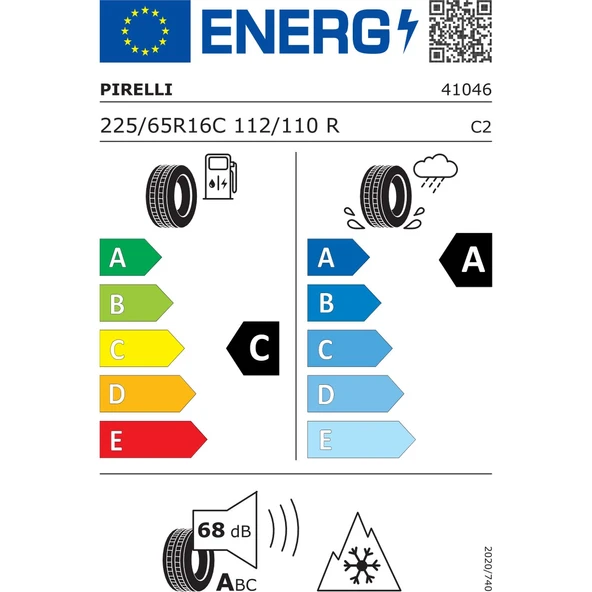 225/65R16 C 112R Carrıer All Season Üretim 2022 Hafif Ticari 4 Mevsim Lastiği - Resim 3