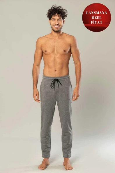 Weweus Gri Erkek 2 Iplik Jogger Pantolon 226 - 1