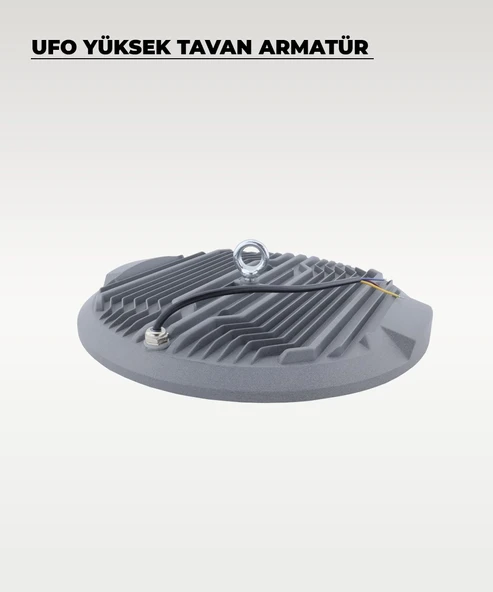 Yüksek Tavan Ufo Armatür 200W - 6500K Beyaz Işık - 3
