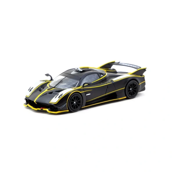 Nessiworld Tarmac Works 1/64 Pagani Huayra R Matt Black / Silver