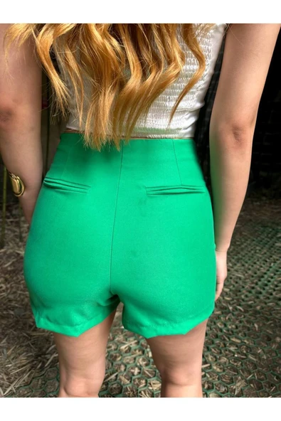 Zra Model Mini Şort Etek Önden Etek Arkadan Şort Görünüm - Resim 5