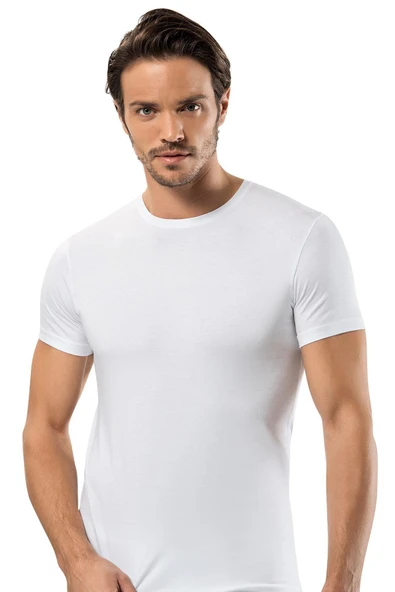 ERDEM İÇ GİYİM Erdem Beyaz Slim Fit Tişört 1122 ürün görseli