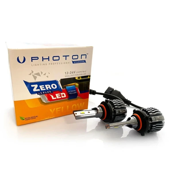 Photon Zero 9006 +3 Plus Xtreme Yellow Sarı Işık - 1