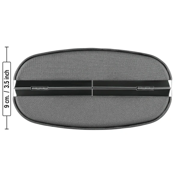 Erkan Saçmacı Antrasit Saten Taşlı Gümüş Metal Saplı Zincir Askılı Abiye Çanta - 8