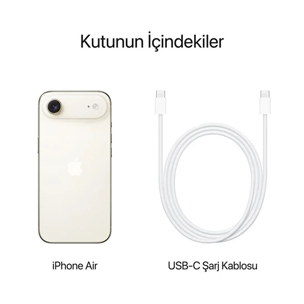 iPhone Air 256 Gb Uçuk Altın Rengi (Apple Türkiye Garantili) - Resim 4