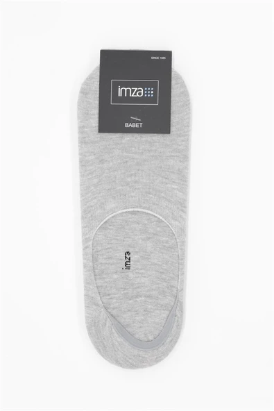 Gri Düz Pamuklu Suprem Babet Çorap 1060250153 ürün görseli
