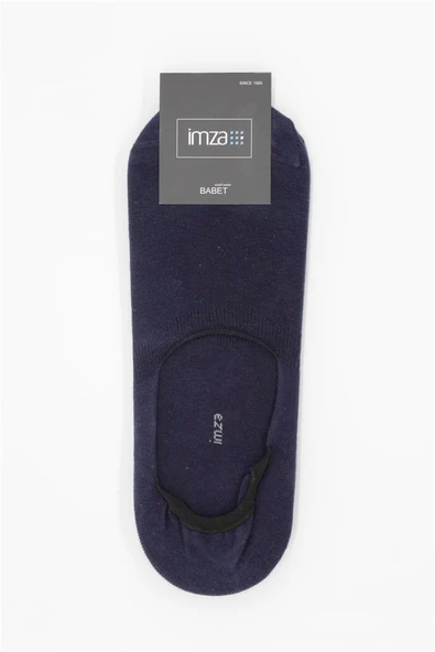 Koyu Lacivert Düz Pamuklu Suprem Babet Çorap 1060250153 ürün görseli