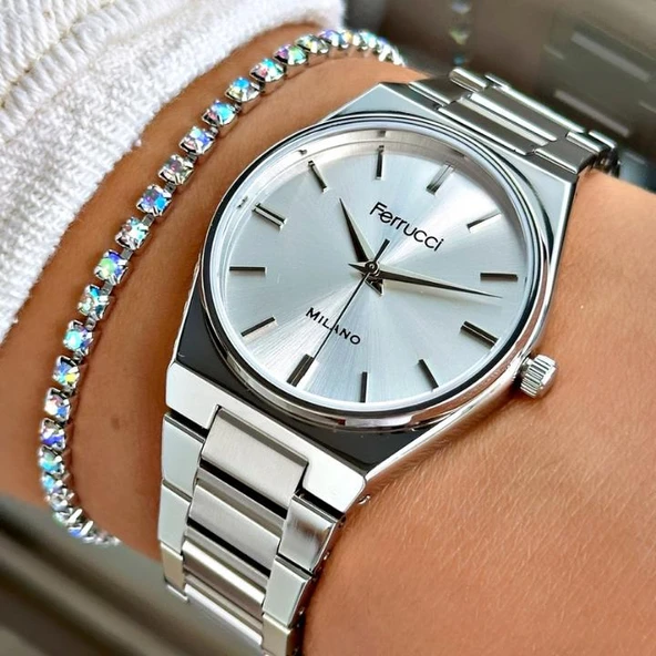 Ferruccı FC 0925 14379M.1 640043 Metal Kadın Kol Saati - Resim 3